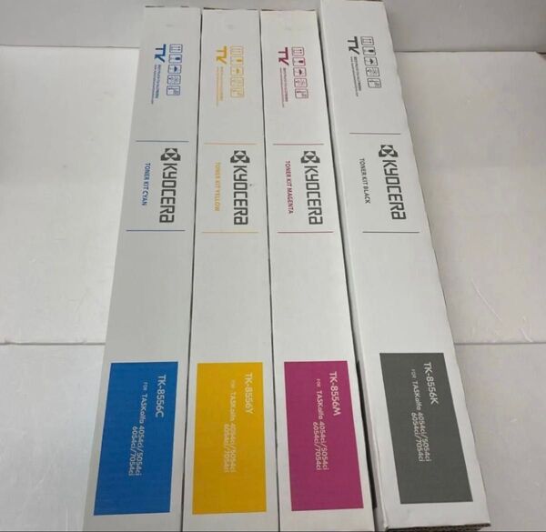 KYOCERA 京セラ TK-8556 4色2セットTK-8556K/C/M/Y 純正品 トナー 8本 トナーカートリッジ