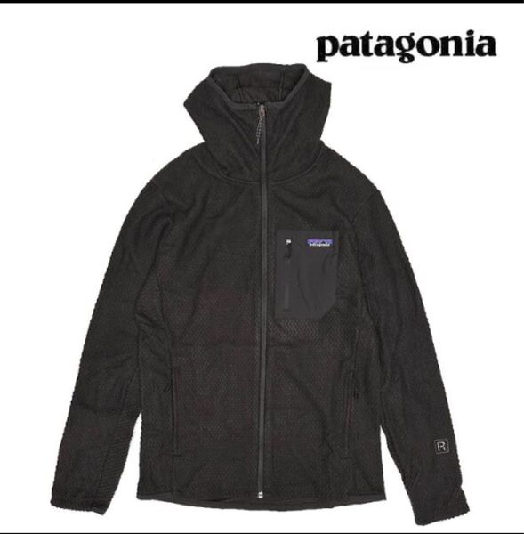 PATAGONIA パタゴニア R1 AIR FULL-ZIP HOODY BLK BLACK 40255