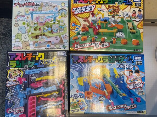 アスレチックランドゲーム TOMY すみっこぐらしドキドキ大冒険ゲーム セット