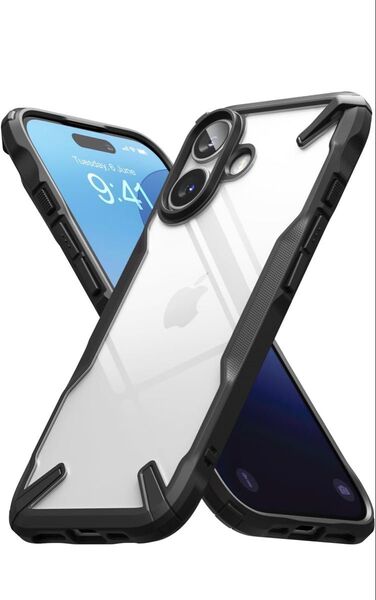 iPhone16Plus アイフォン16プラス クリア 保護 ケース カバー ハイブリッド クリア ケース カバー 耐衝撃