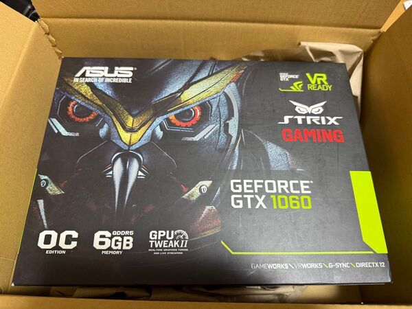 ASUS GTX1060 6GB STRIX-GTX1060-DC2O6G グラボ