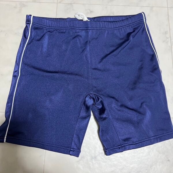 ネイビー スクール水着 Lサイズ 男子 小学生 中学生 高校生 学校 紺 大人 男性