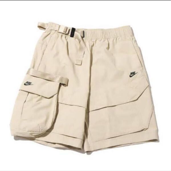 2XLサイズ ナイキ テックパック ウーブン カーゴ ショートパンツ ベージュ