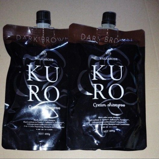 バランローズ KUROクリームシャンプー ダークブラウン2セット