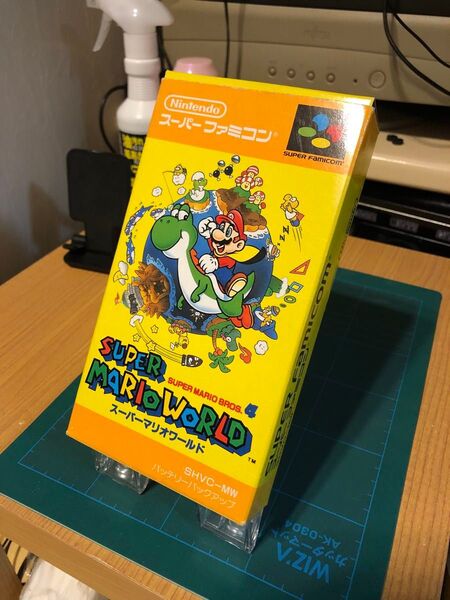 スーパーマリオワールド 箱説付き スーパーファミコン