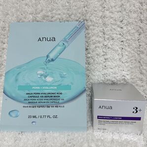 「新品」アヌア レチノール3ペプチドナイトリペアクリーム&PDRNマスクパック