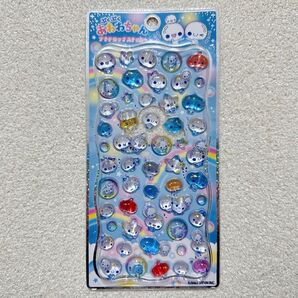 【ぷくぷくあわわちゃん プチドロップステッカー】 平成レトロキャラクター シール