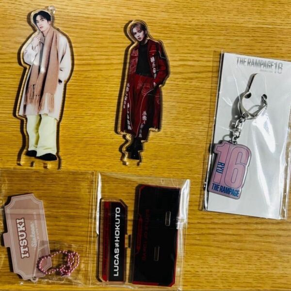 BOT SIXTEEN アクスタ キーホルダー ランペ THE RAMPAGE 藤原樹 吉野北人 龍 RYU