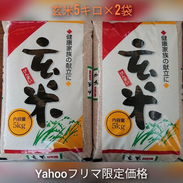 茨城県産コシヒカリ玄米10キロ(5キロ×2袋)