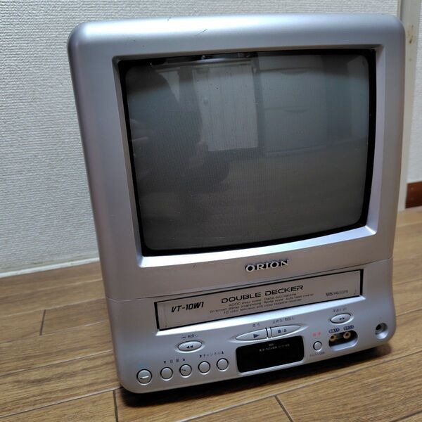 テレビデオ ORION オリオン VT-10W1 DOUBLE DECKER