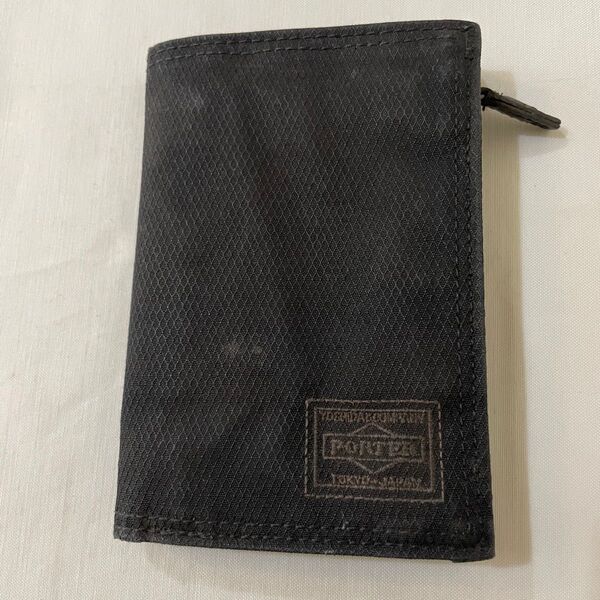 ポーター ディル 二つ折り財布 小銭入れ付 黒 PORTER 吉田カバン DILL ウォレット
