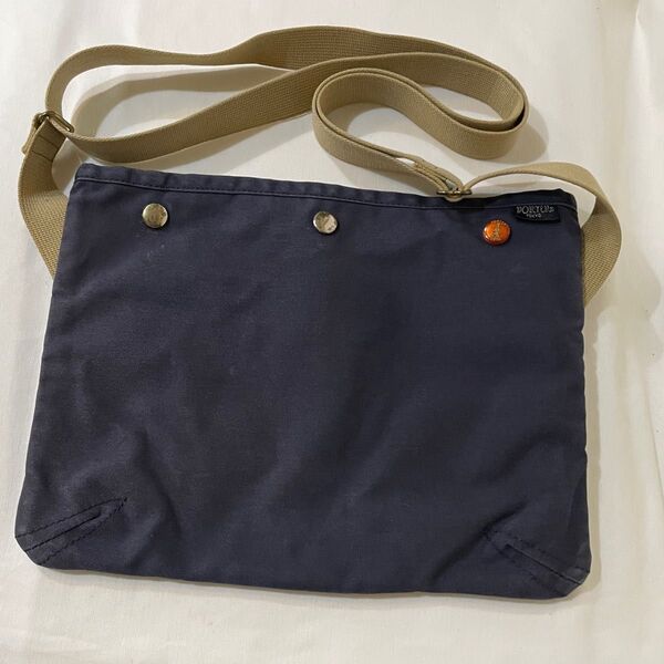 良品 ポーター サコッシュ コッピ ネイビー ショルダーバッグ PORTER 吉田カバン COPPI