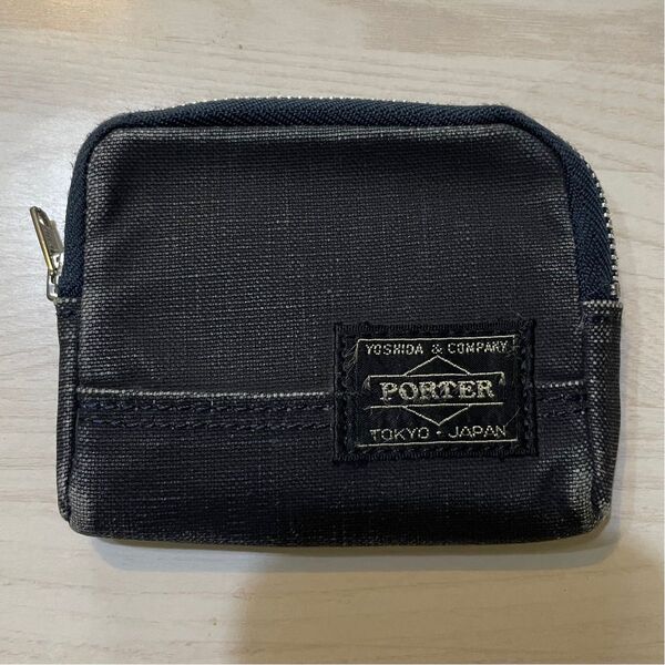 ポーター ダック コインケース ネイビー 小銭入れ 財布 PORTER 吉田カバン