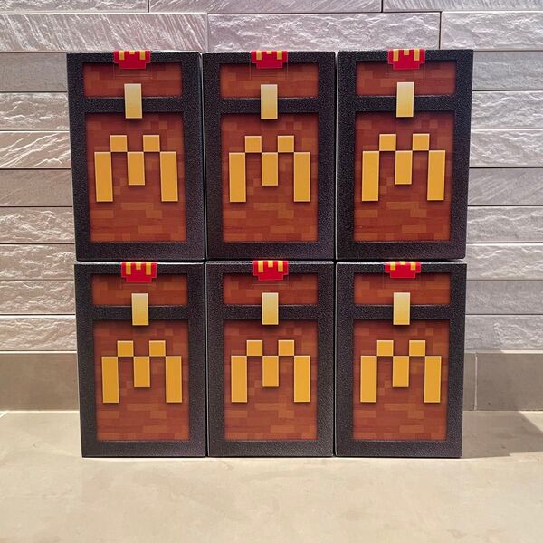 【海外限定 新品】 マクドナルド マインクラフト コラボ フィギュア コンプリート 6種類セット