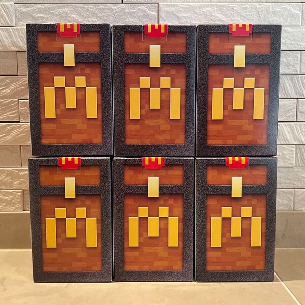 【新品未開封】 マクドナルド マインクラフト コラボ フィギュア コンプリート 6種類セット