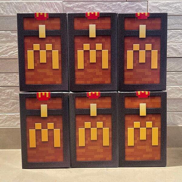 【新品未開封】 マクドナルド マインクラフト コラボ フィギュア コンプリート 6種類セット