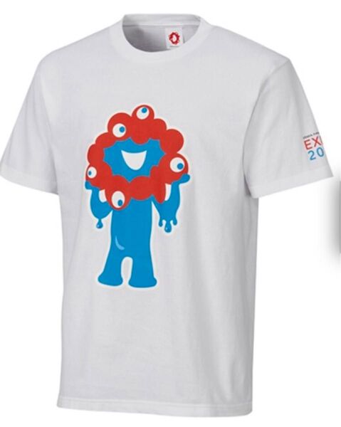 新品タグ付き EXSPO2025 Tシャツ ミャクミャク ホワイト Sサイズ