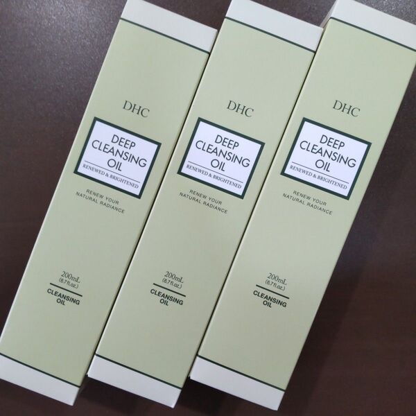 【新品 未開封 3本】DHC 薬用ディープクレンジングオイル リニューブライト 200mL 医薬部外品