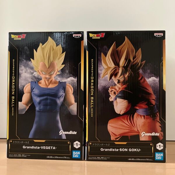 ドラゴンボール Grandista ベジータ 孫悟空 フィギュア 2体セット