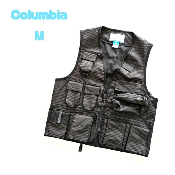 【 Columbia 】未使用品 M フィッシングベスト ベスト フィッシングベスト ベスト アウトドア 釣り