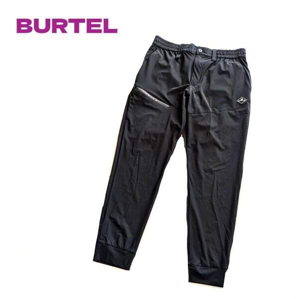 【 BURTEL 】L パンツ ブラック メンズ 春夏用パンツ バートルパンツ ジョガーパンツ ② 4099