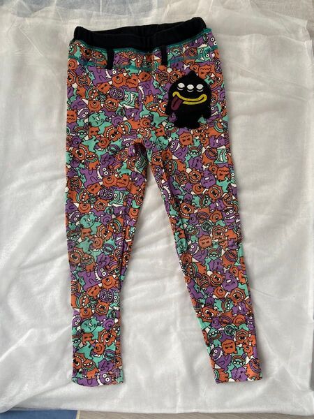 キッズ レギンス パンツ モンスター柄 110cm