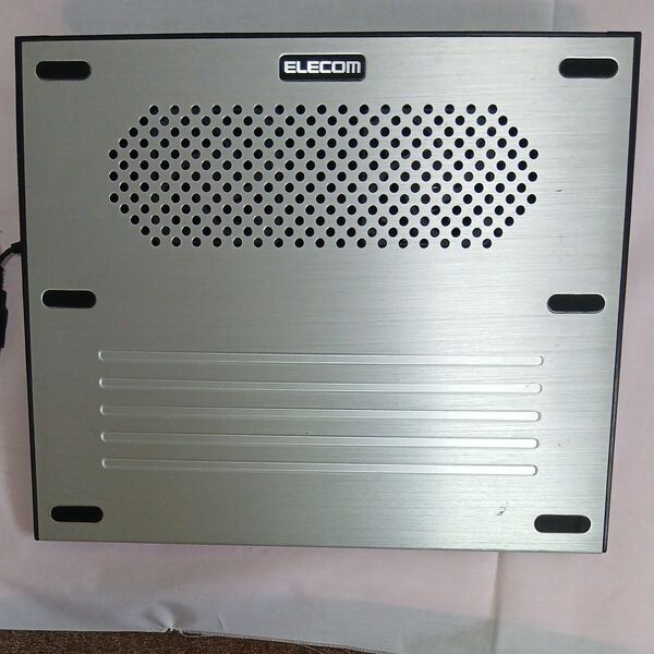 ELECOM ノートパソコン冷却台 シルバー