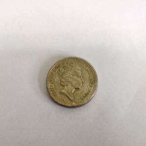 古銭 硬貨 アンティーク 1ポンド
