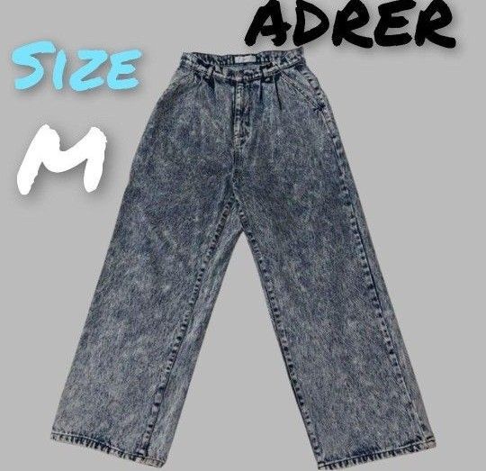 ADRER ヴィンテージメイクワイドテーパードパンツ
