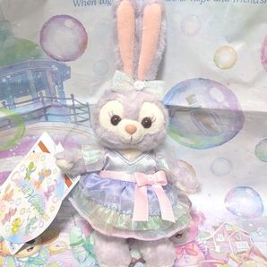 ディズニー ダッフィーフレンズ 20周年 カラフルハピネス ステラルー ぬいぐるみ バッジ