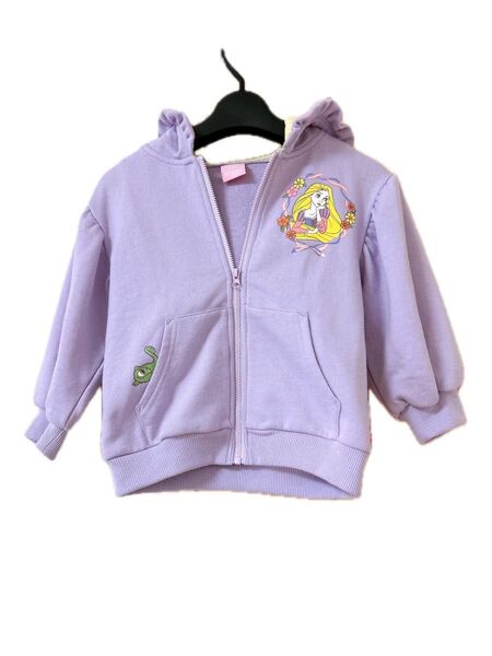 BABYDOLL ラプンツェルパーカー ディズニープリンセス サイズ100cm パーカー キッズ KIDS フーディー