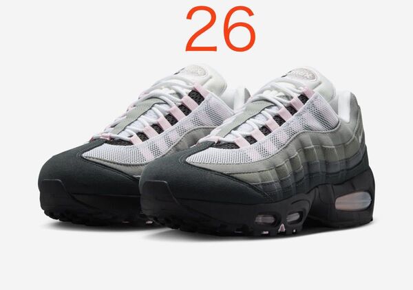 26 Women's AirMax95 Big Bubble Pink Foam エアマックス95 ビッグバブル ピンクフォーム
