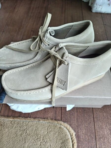 未使用 Clarks Wallabee クラークス ワラビー メープルスエード