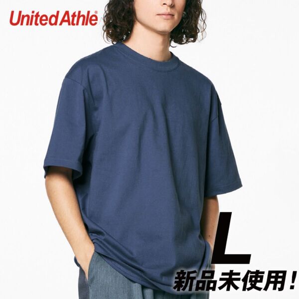 Tシャツ 半袖 5.6オンス ハイクオリティー【5001-01】 L ヘイジーネイビー 綿100%
