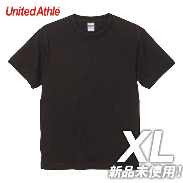 Tシャツ 半袖 厚手 オープンエンド ヘヴィーウェイト6.0オンス 綿100%【4208-01】XL ブラック 無地