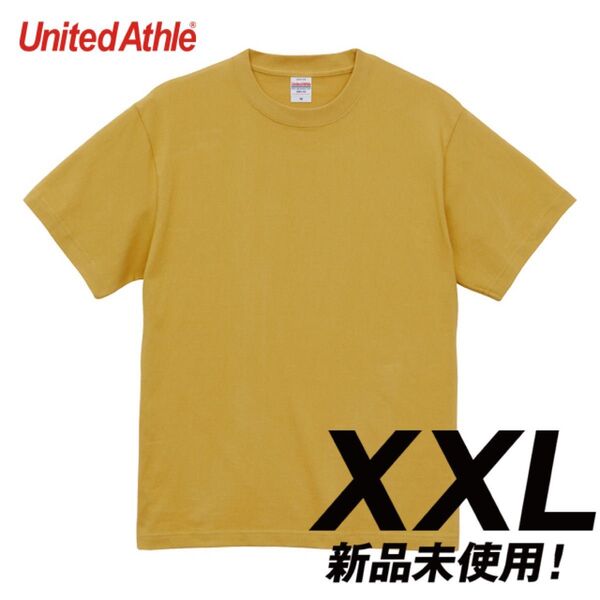 Tシャツ 半袖 5.6オンス ハイクオリティー【5001-01】XXL ヘイジーイエロー 綿100% 無地 ユナイテッドアスレ