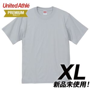 Tシャツ 無地 プレミアム 6.2オンス【5942-01】XL フロストブルー 綿100% ユナイテッドアスレ