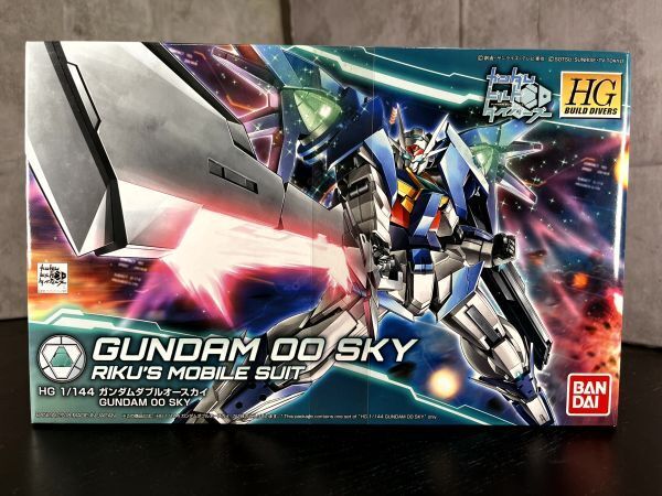 B80【新品未組立】 HG HGBD 1/144 ガンダムダブルオースカイ ガンダムビルドダイバーズ ガンプラ プラモデル Gunpla Bandai Gundam
