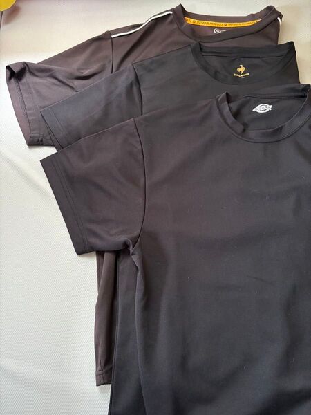 【まとめ売り】しまむら outdoor Dickies le cop sportif 黒シャツ 3枚セット