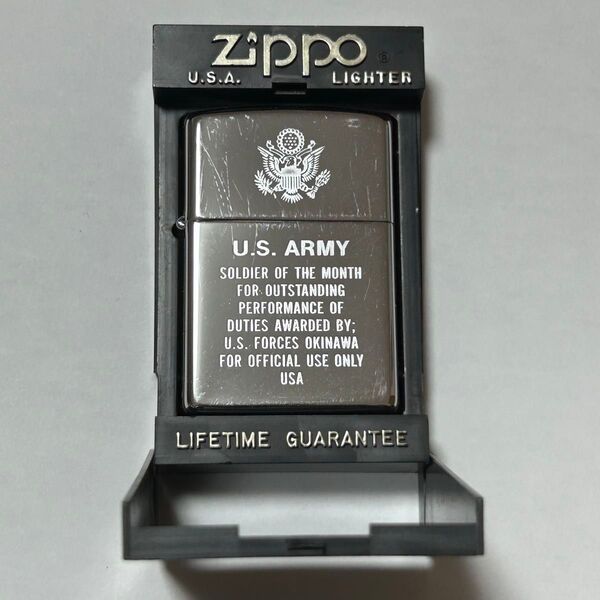 Zippo ライター U.S.ARMY Soldier of the Month