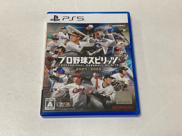 PS5 プロ野球スピリッツ2024-2025 中古品 ※動作未確認※ KONAMI