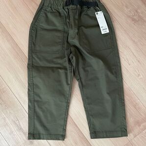 新品未使用 ジーユー キッズ ドライストレッチ クロップドパンツ パンツ 150 GU
