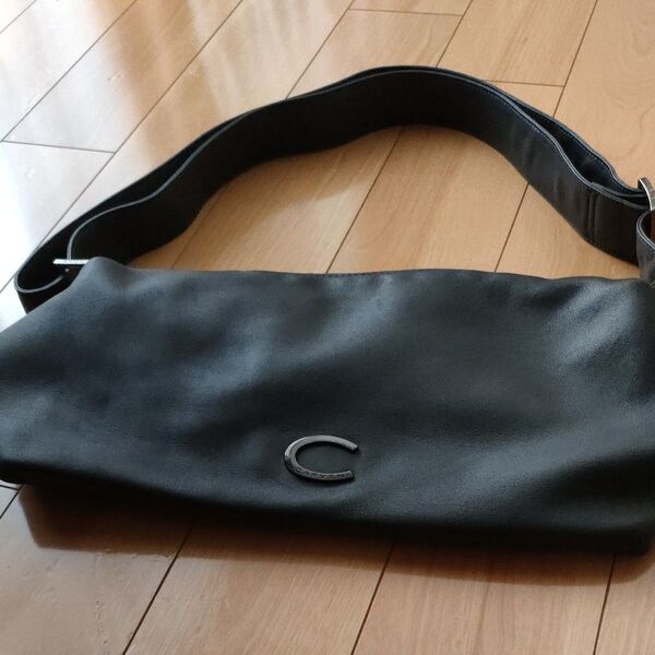 CARVEN ショルダーバッグ レザー ブラック