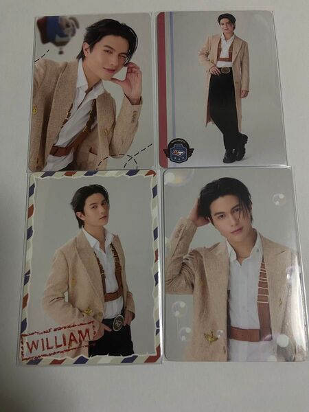 GMMTVLove Out Loud 2025ランダム トレカ William4枚セット