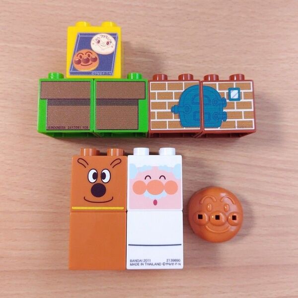 アンパンマン ブロックラボ ジャムおじさん チーズ パン工房 調理台 まとめ売り