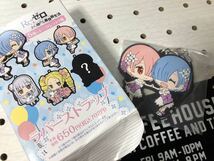 ●未開封●送料120円～● Re:ゼロから始める異世界生活/ラバーストラップ/レム & ラム mercismith2amime リゼロ_画像1