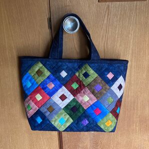 パッチワークバッグ