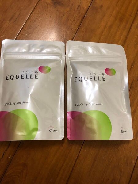 EQUELLE エクエル パウチ 120粒 大豆イソフラボン 2袋