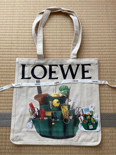 ロエベ ノベルティトートバッグ CRAFTED WORLD展