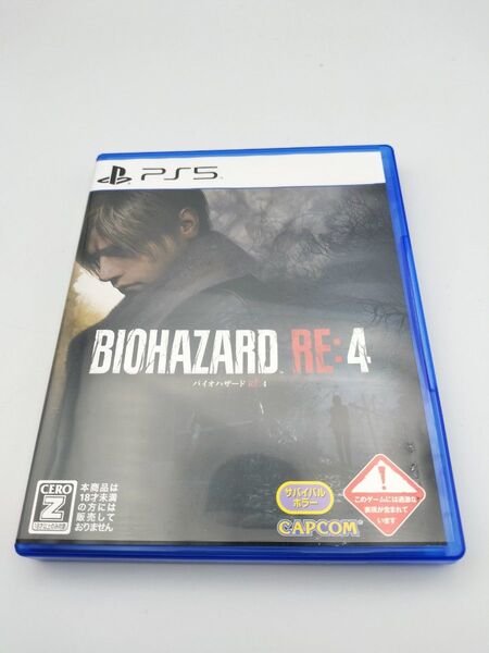 中古品 PS5 バイオハザード RE:4 即購入可 CAPCOM